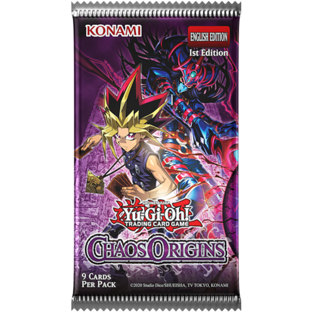 Yu-Gi-Oh! TCG: Chaos Origins Booster Pack - Card Games