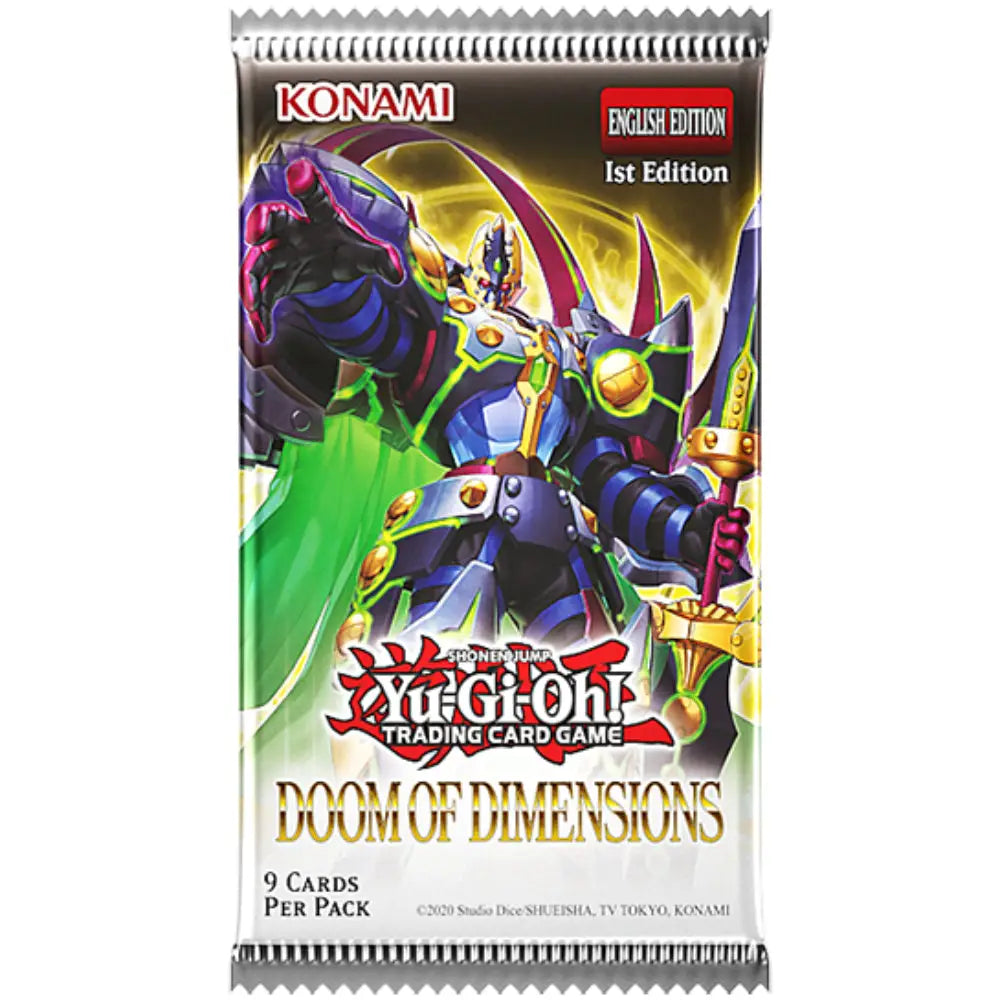 Yu-Gi-Oh! TCG: Doom of Dimensions Booster Pack - Other Card Games
